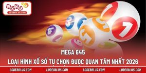 Mega 645 – Loại Hình Xổ Số Tự Chọn Được Quan Tâm Nhất 2026